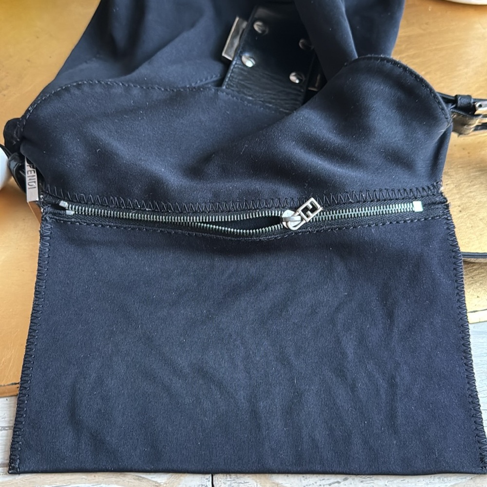 Fendi VTG Baguette in Black Neoprene - Picture 14 of 16